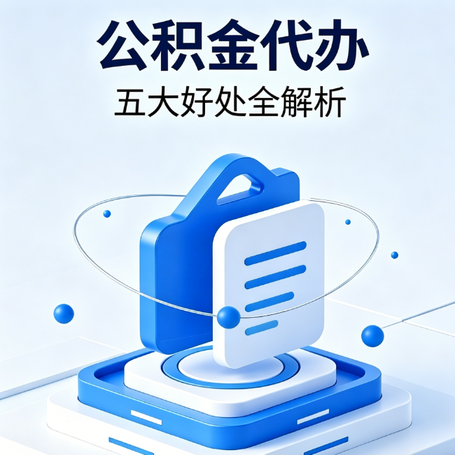 海淀公积金代办到底值不值？这5大好处让你少走弯路